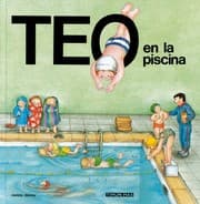Tapa de Teo en la piscina