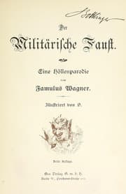 Tapa de Der militärische Faust