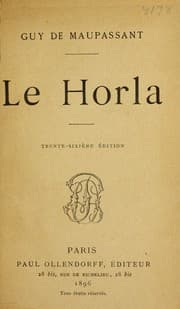Tapa de Le Horla