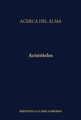 Tapa de Acerca del Alma
