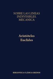 Tapa de Sobre las líneas indivisibles; Mecánica. Óptica; Catóptrica; Fenómenos