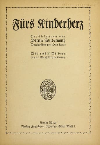 Tapa de Fu rs Kinderherz