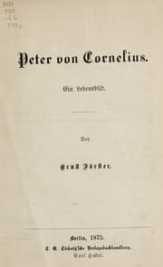 Tapa de Peter von Cornelius