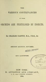 Tapa de The various contrivances by which orchids are fertilized by insects