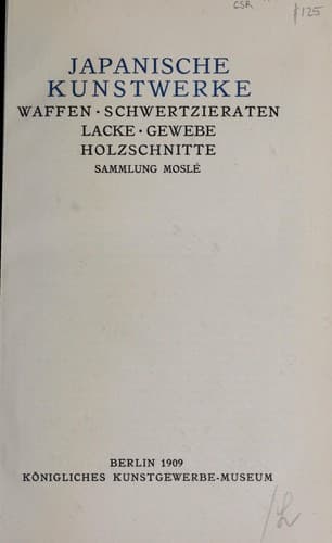 Tapa de Japanische Kunstwerke