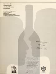 Tapa de Community response to alcohol-related problems