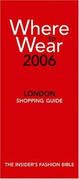 Tapa de Where to Wear London 2006