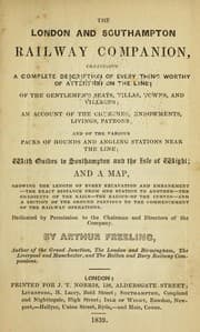 Tapa de The London and Southampton railway companion, containing a complete description of every thing worthy of attention on the line