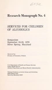 Tapa de Services for children of alcoholics