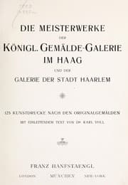 Tapa de Die Meisterwerke Königl. Aelteren Pinakothek zu München