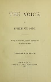 Tapa de The voice, in speech and song
