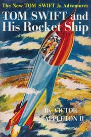 Tapa de Tom Swift y el cohete espacial
