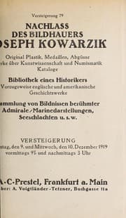 Tapa de Original Plastik, Medaillen, Abg©ơsse, Werke ©ơber Kunstwissenschaft und Numismatik Kataloge
