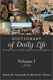 Tapa de Dictionary of Daily Life in Biblical and Post-Biblical Antiquity (2 volumes)