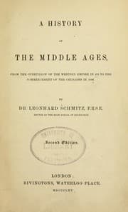 Tapa de A history of the Middle Ages