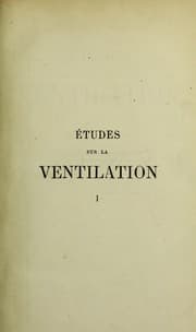 Tapa de ©tudes sur la ventilation