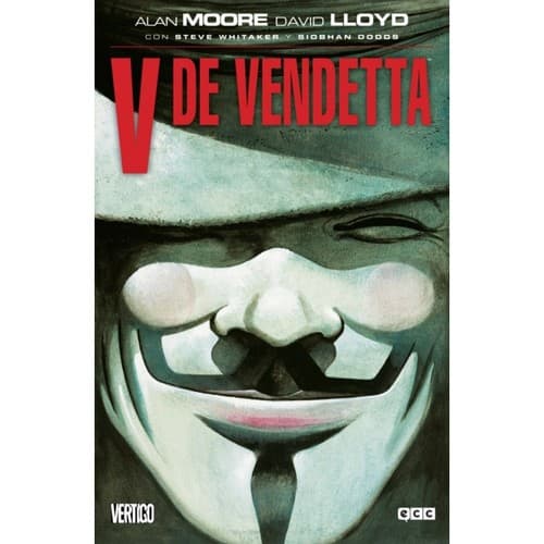 Tapa de V de Vendetta