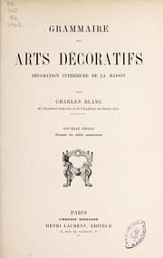 Tapa de Grammaire des arts décoratifs