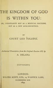Tapa de The kingdom of God is within you