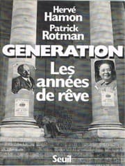 Tapa de Génération - Les années de rêve