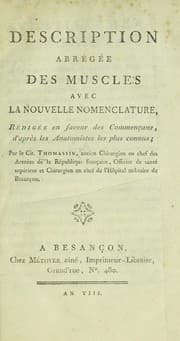 Tapa de Description abr©♭g©♭e des muscles avec la nouvelle nomenclature