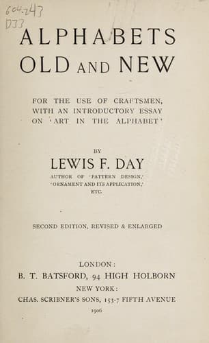 Tapa de Alphabets old and new