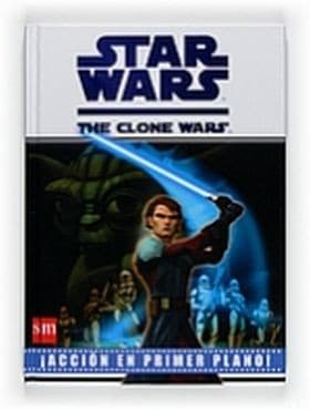 Tapa de Star Wars. The clone wars