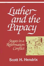 Tapa de Luther and the papacy