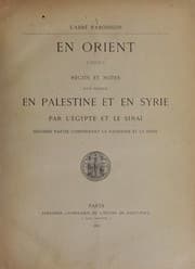 Tapa de En Orient