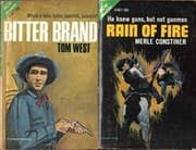 Tapa de Bitter Brand / Rain of Fire (Ace Western Double, G-607)