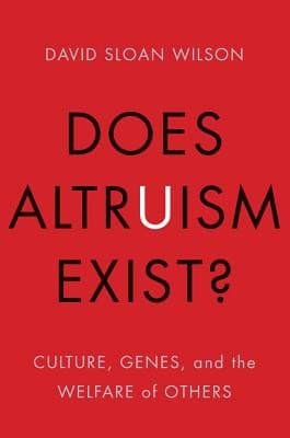 Tapa de Does altruism exist?