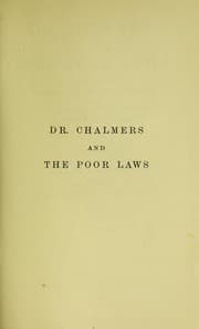 Tapa de Dr. Chalmers and the poor laws