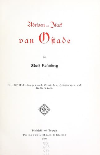 Tapa de Adriaen und Isack van Ostade