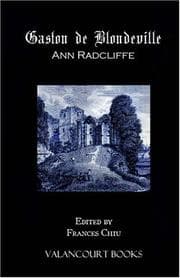 Tapa de Gaston de Blondeville (Valancourt Classics)