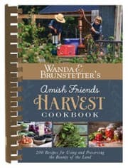 Tapa de Wanda Brunstetter's Amish Friends Harvest Cookbook