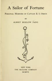 Tapa de A sailor of fortune
