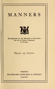 Tapa de Manners