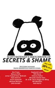 Tapa de Scott Bateman's Sketchbook of Secrets & Shame