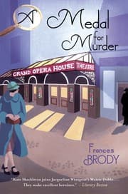 Tapa de A Medal for Murder (Kate Shackleton #2)