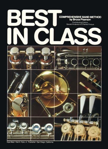 Tapa de Best in Class, Trombone Book 1