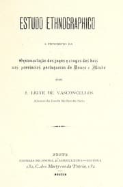 Tapa de Estudo ethnographico