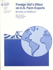 Tapa de Foreign aid's effect on U.S. farm exports