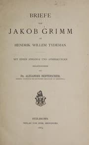 Tapa de Briefe an Hendrik Willem Tydeman