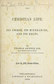 Tapa de Christian life -- .