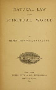 Tapa de Natural law in the spiritual world
