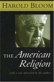 Tapa de The American religion