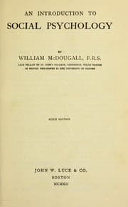 Tapa de An introduction to social psychology
