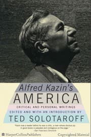 Tapa de Alfred Kazin's America