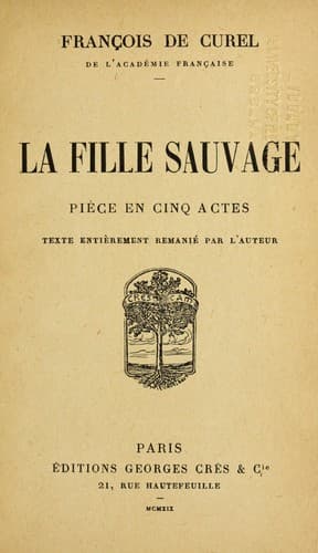Tapa de La fille sauvage
