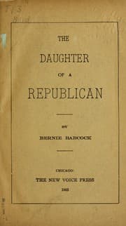 Tapa de The daughter of a Republican